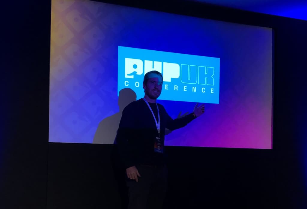 Gaston warming up the stage