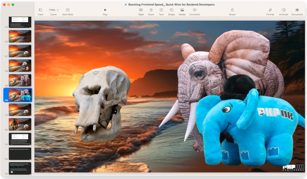 Frantically learning Keynote at 11pm...
